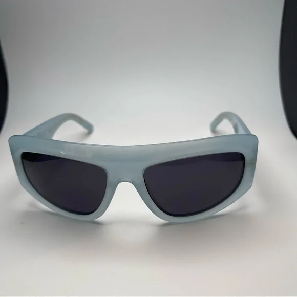 MCM Universal Fit Square Sunglasses in Blue - NEW! - www  display picture 3
